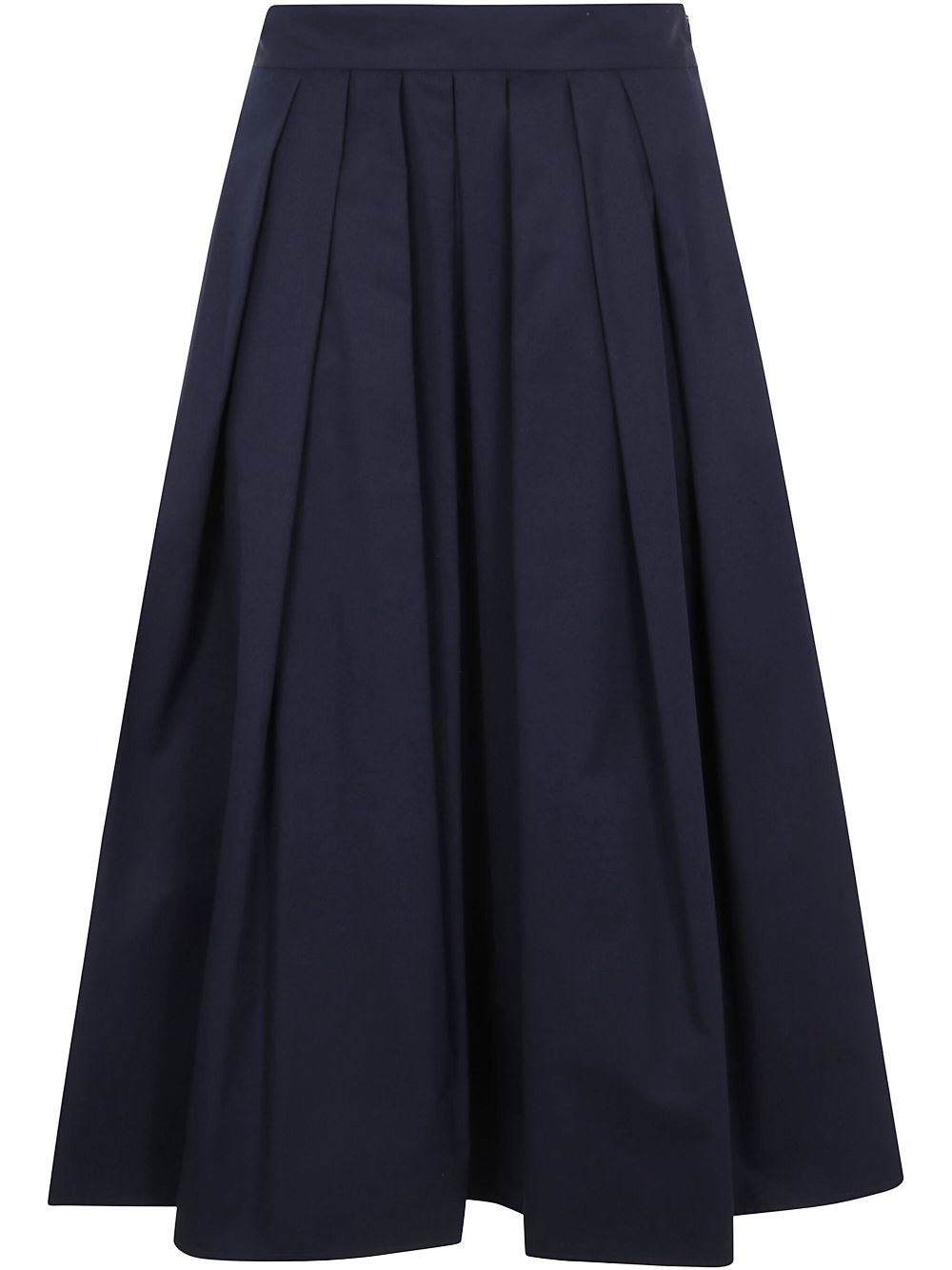 ASPESI pleated cotton skirt - Blue