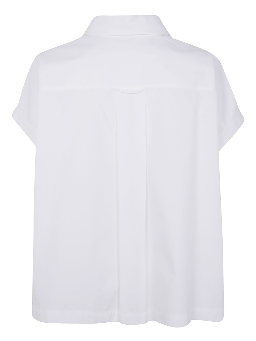 ASPESI short-sleeve cotton blouse - White