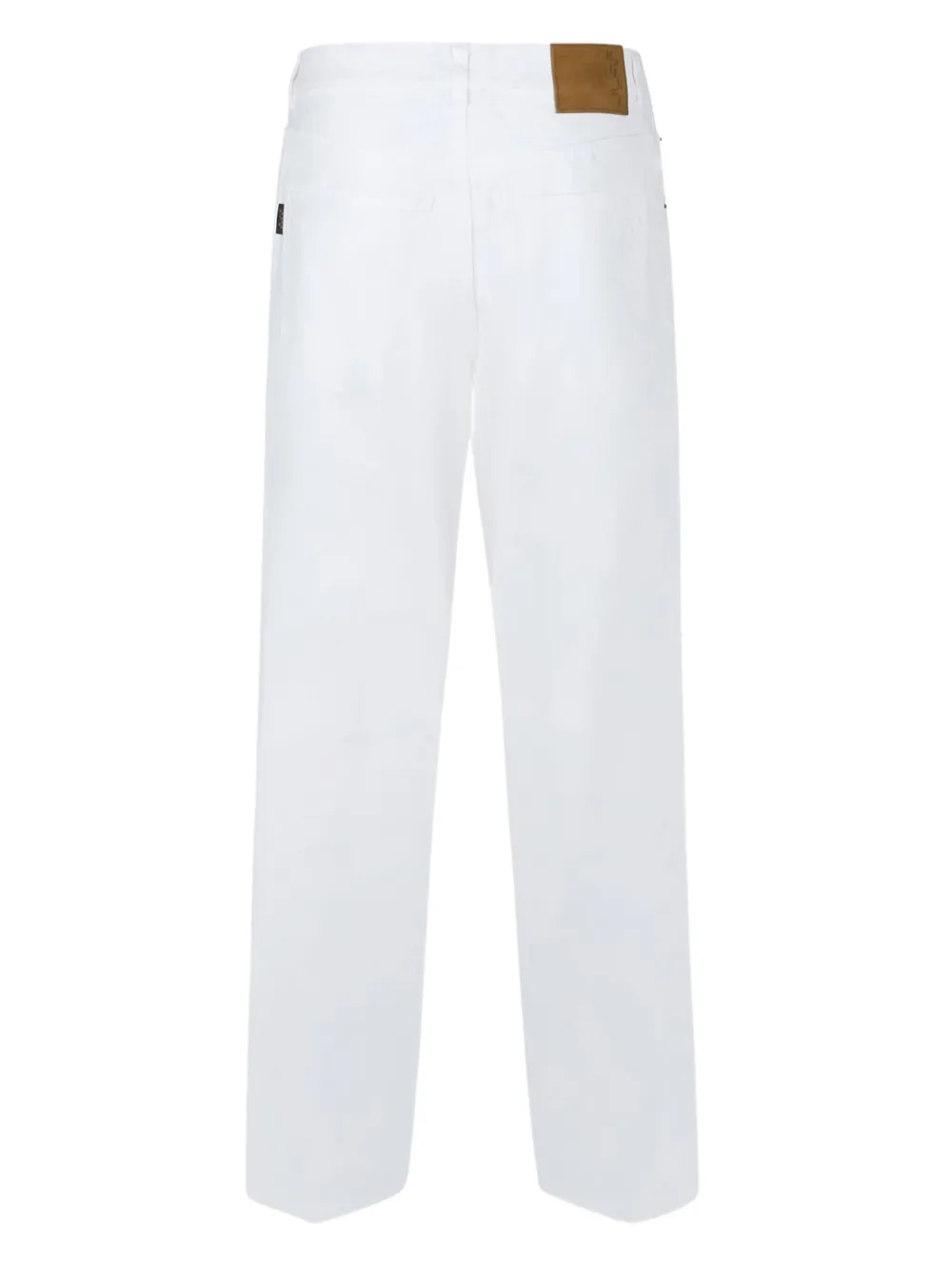 Haikure Straight jeans met knopen - Wit