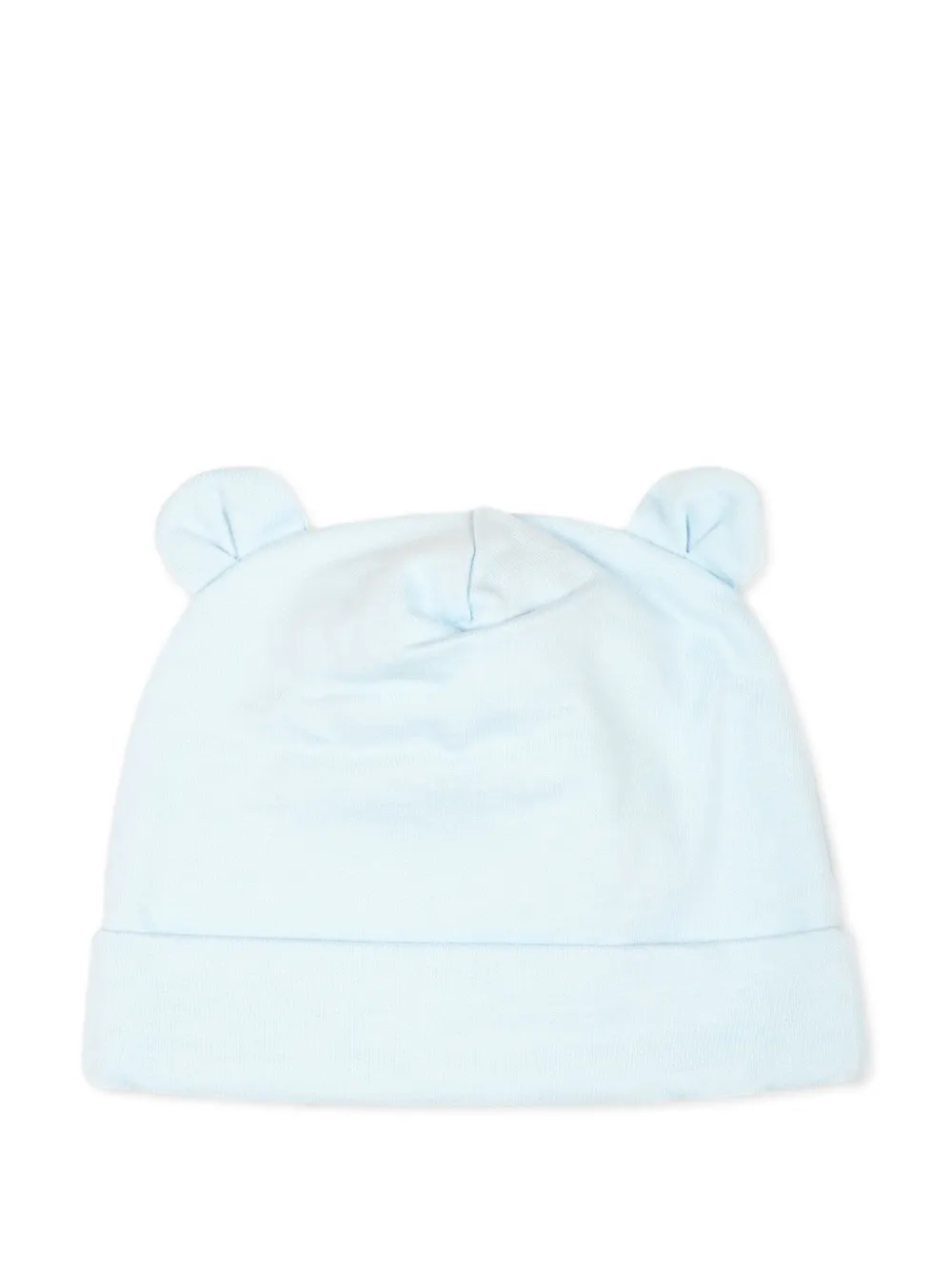 Moschino Kids Twee mutsen met Teddy Bear-print Blauw