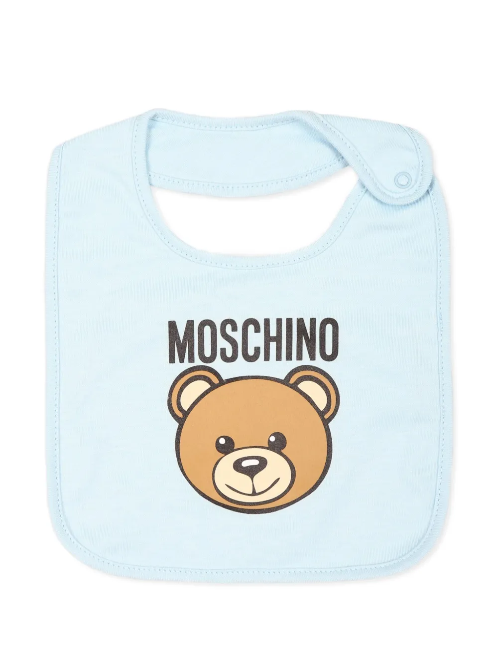 Moschino Kids Twee mutsen met Teddy Bear-print Blauw