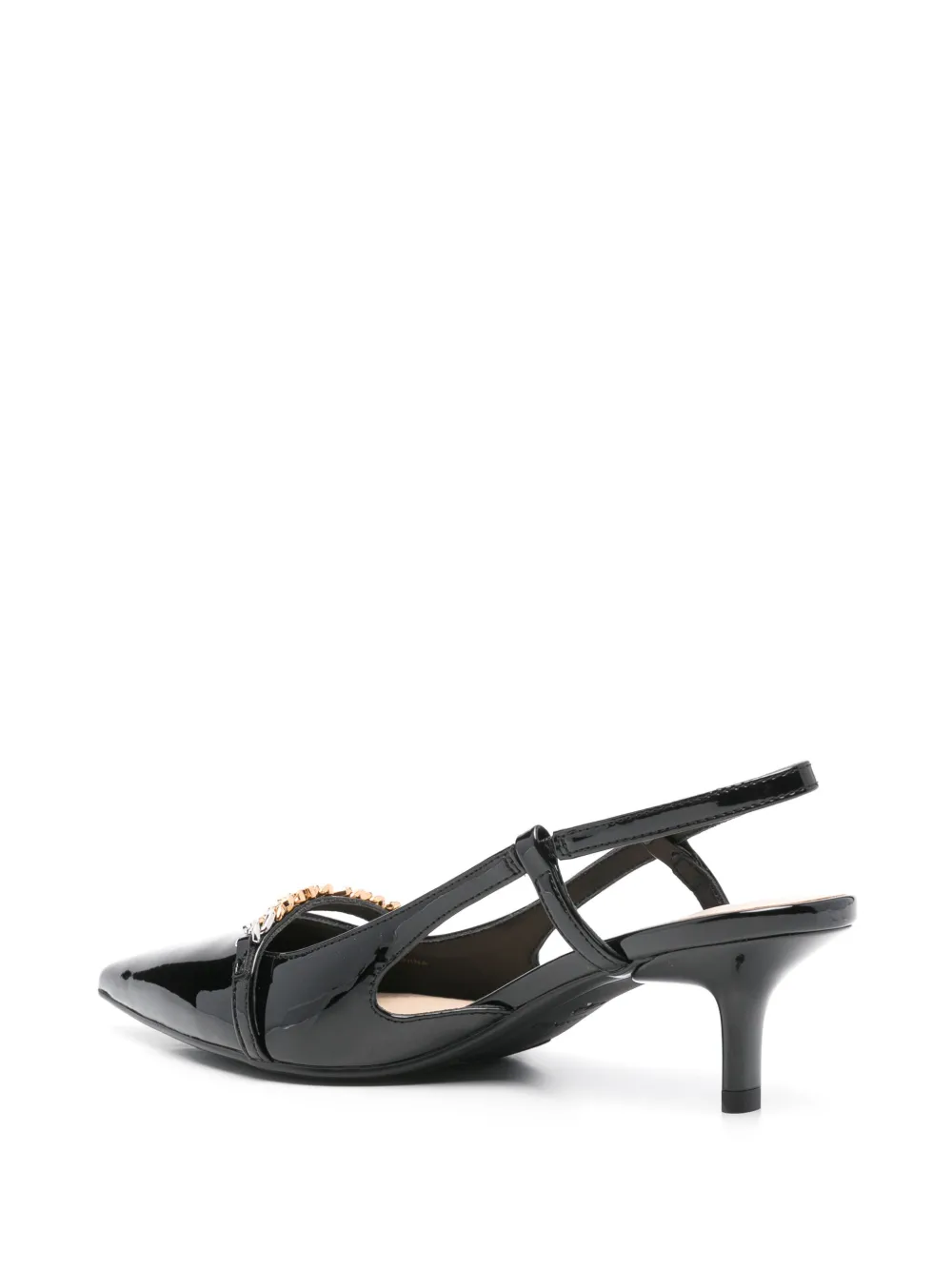 PINKO 60mm Gloria slingback pumps Black