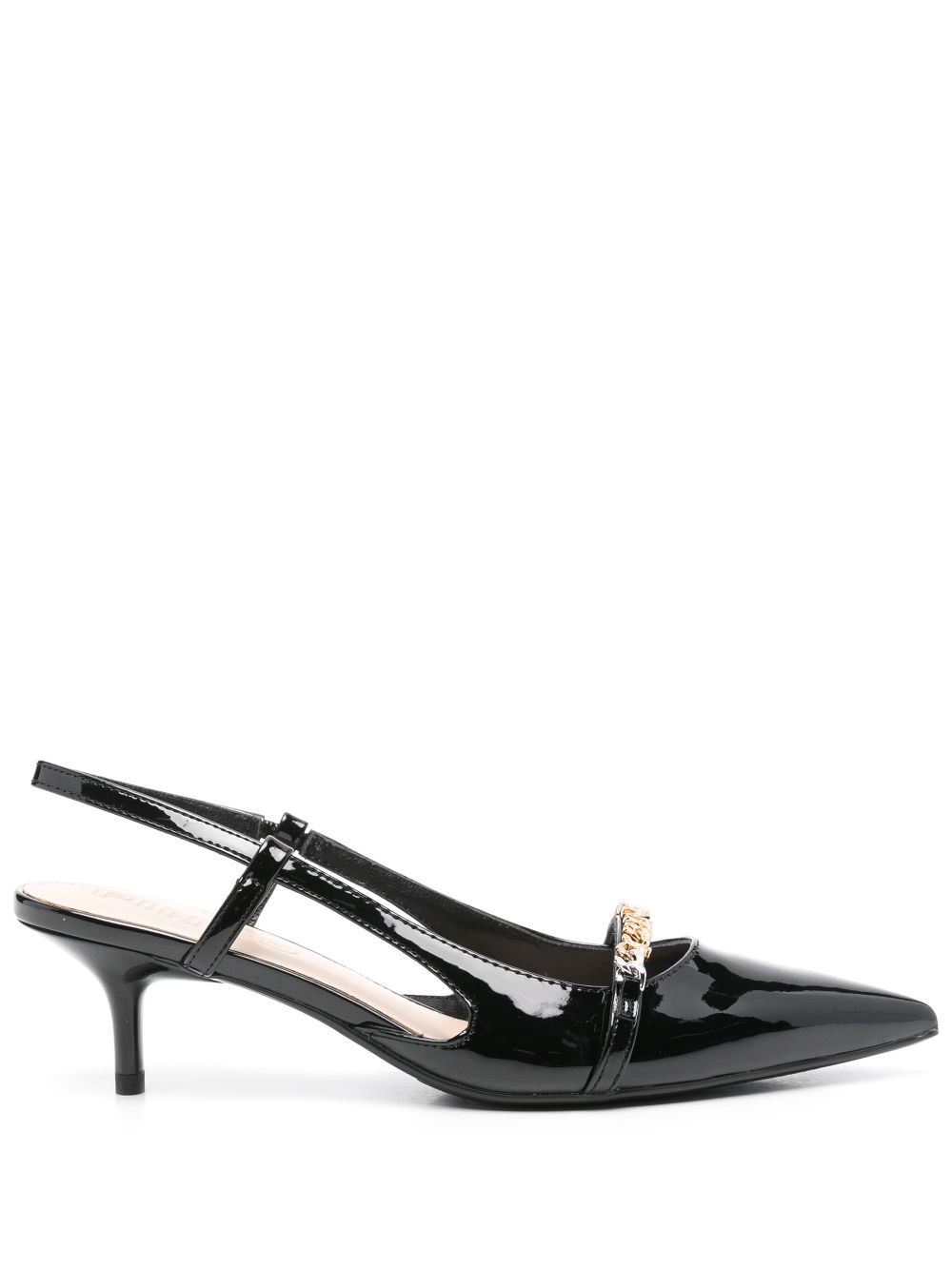 PINKO 60 mm Gloria slingback pumps Zwart