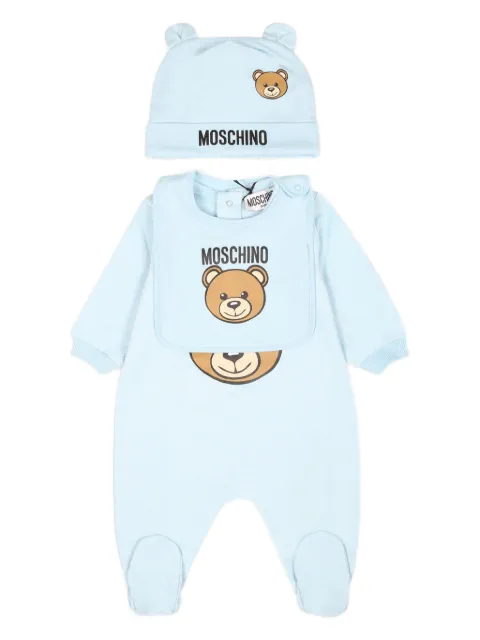 Moschino Kids logo-print pajamas 