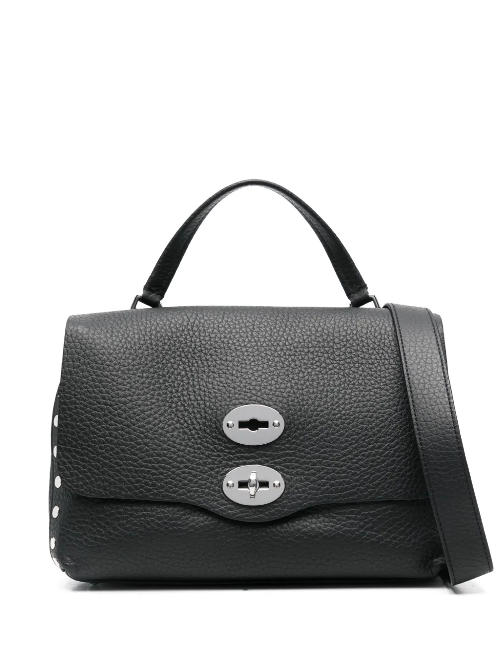 Zanellato Postina kleine shopper Zwart
