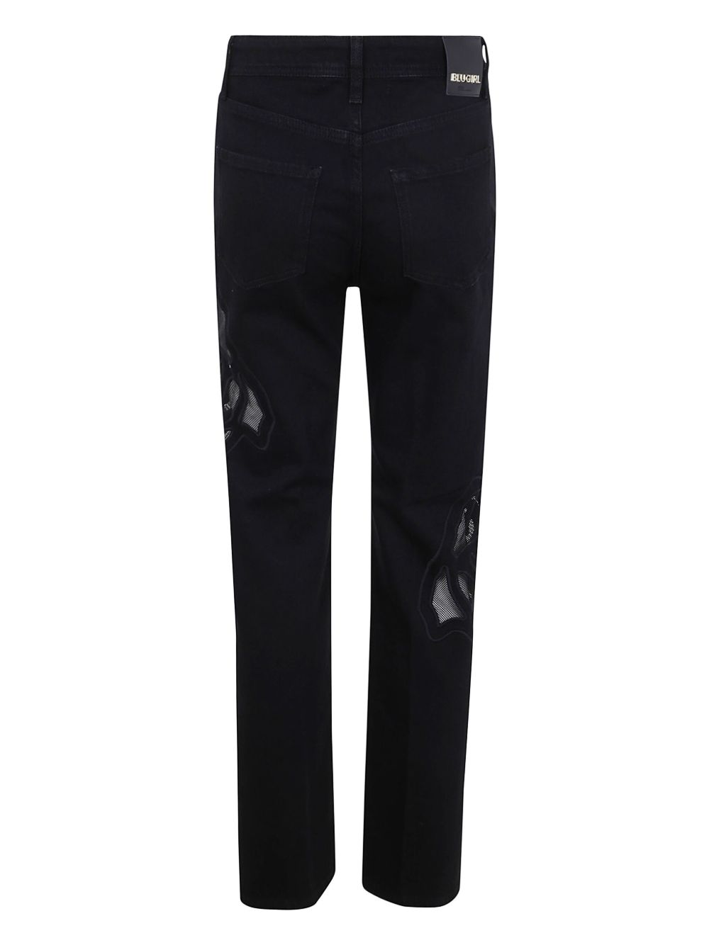 Blugirl straight-leg jeans - Zwart