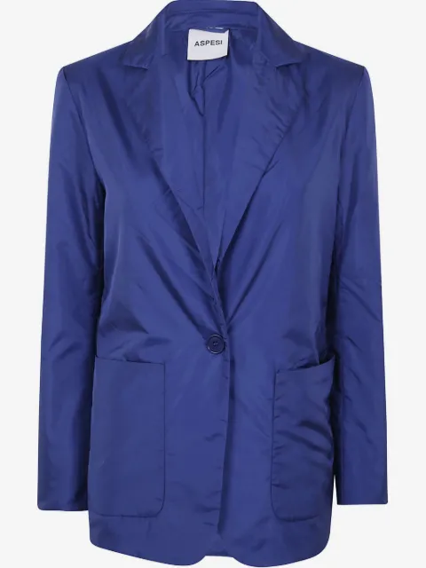 ASPESI enkelknäppt blazer med utanpåliggande ficka