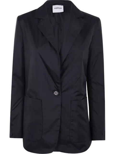 ASPESI patch-pocket single-breasted blazer