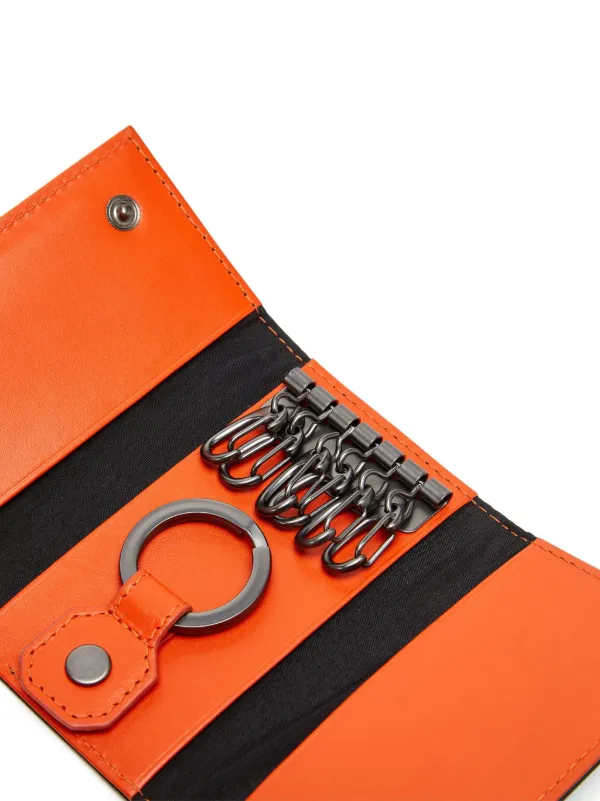 Diesel two-tone Leather Key Case | Black | FARFETCH BH