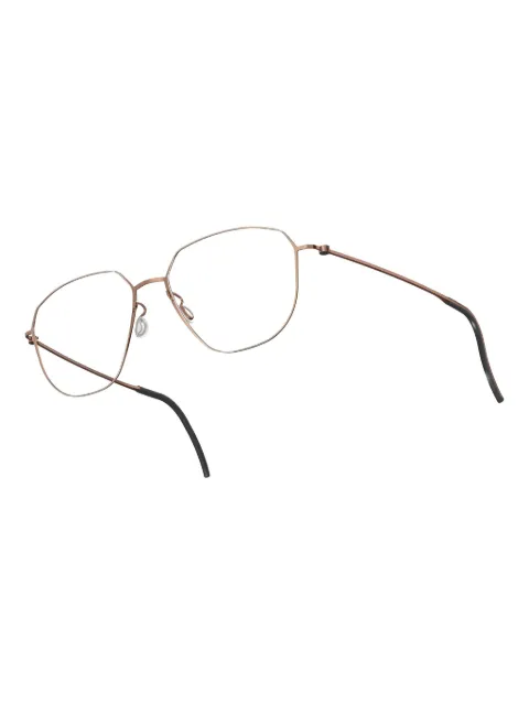 Lindberg Thintanium 5505 geometric-frame glasses