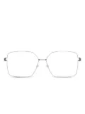 Lindberg Rim Kimberly geometric-frame glasses - Grey