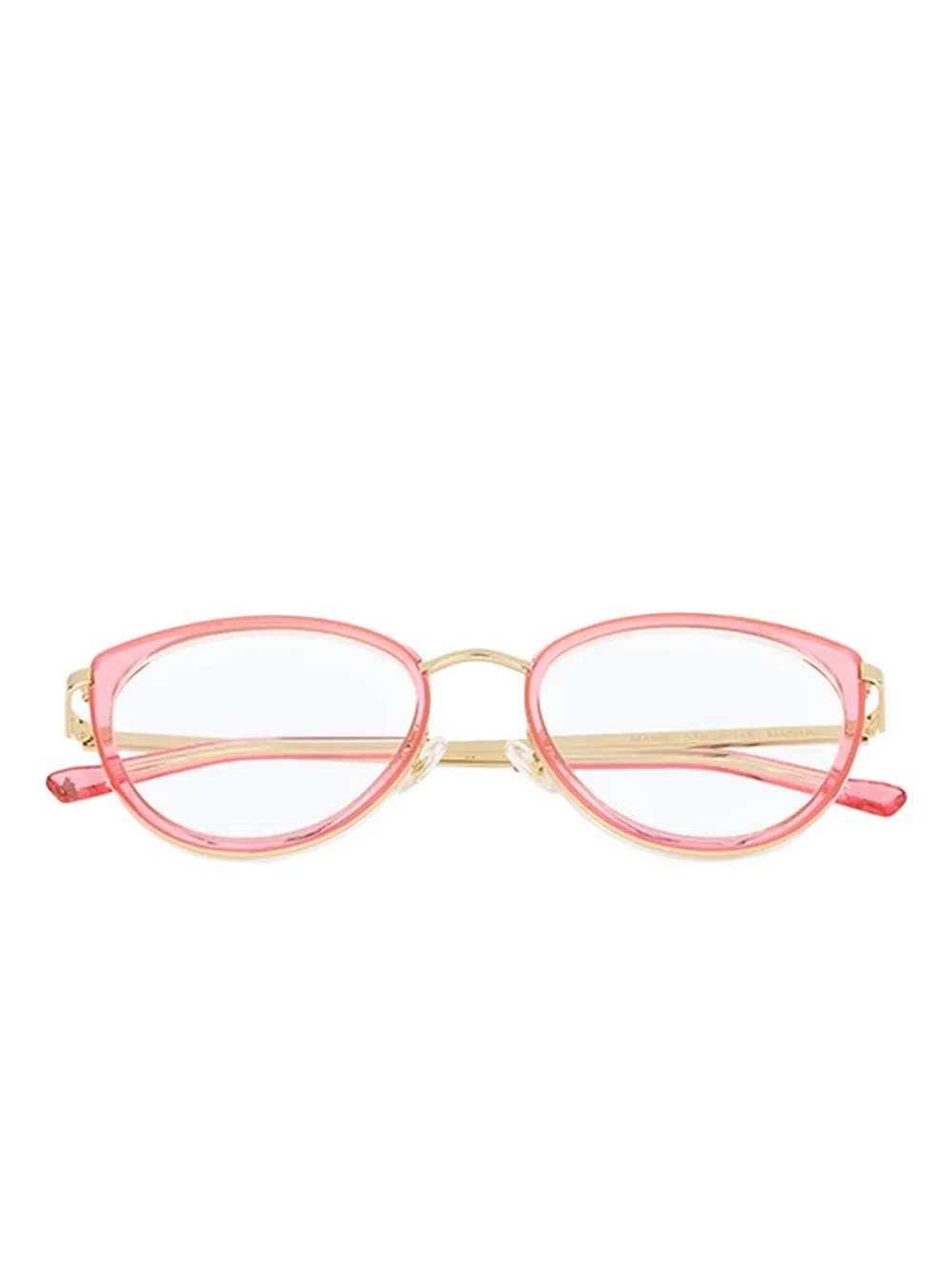 Spektre Marie geometric-frame glasses - Roze