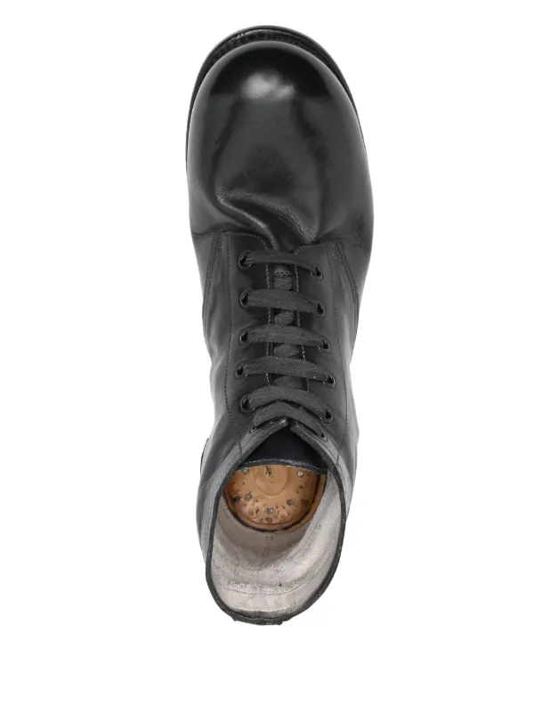 A Diciannoveventitre Leather Boots | Black | FARFETCH CA