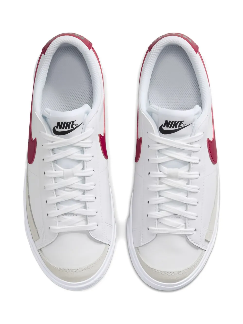 Nike Kids Blazer Low '77 "White Black Gym Red" sneakers