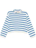 Semicouture striped sweater - White