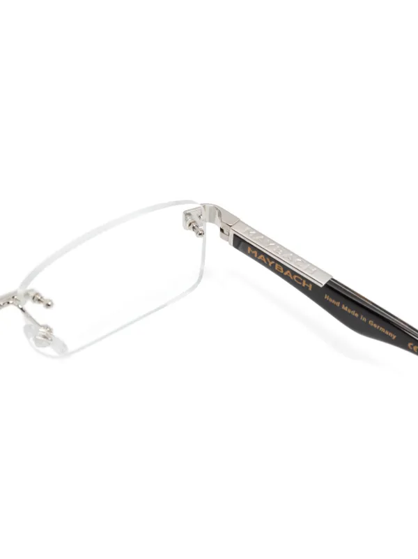 Maybach Eyewear The Artist III 眼鏡フレーム | シルバートーン