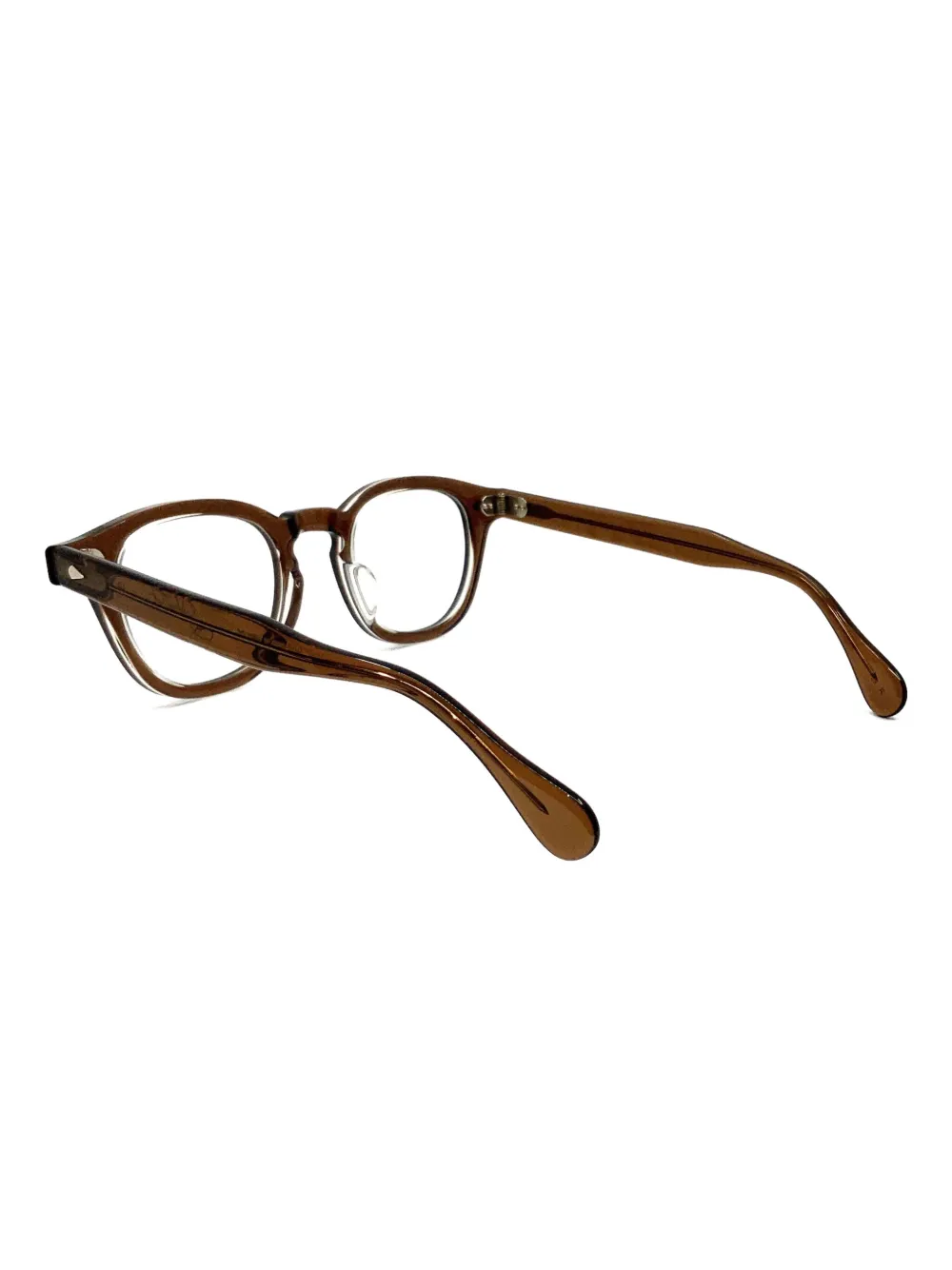  Julius Tart Optical Round-frame Glasses - Brown 