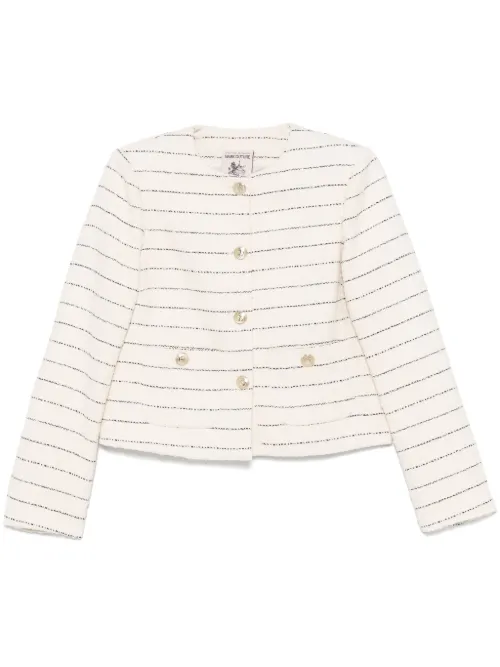 Blazer en tweed - Semicouture - Modalova