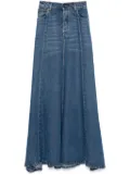 Semicouture Mirella maxi skirt - Blue
