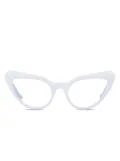 VAVA Eyewear cat-eye glasses - White