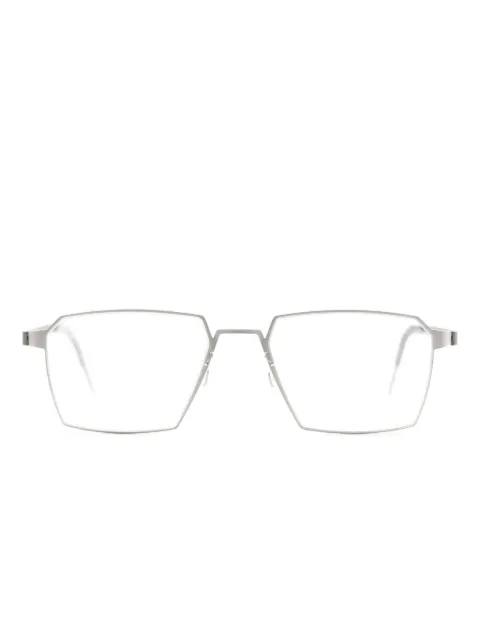 Lindberg rectangle-frame glasses