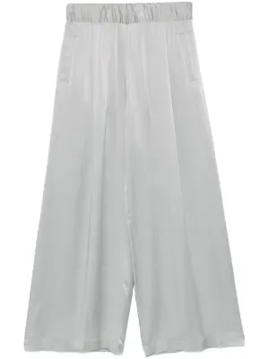 パンツ Semicouture Trousers Semicouture Cotton Trousers | Blue | FARFETCH SG