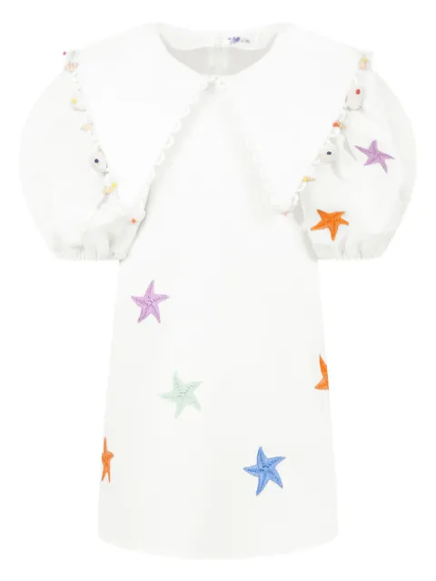 Pangolini Kids star-print dress