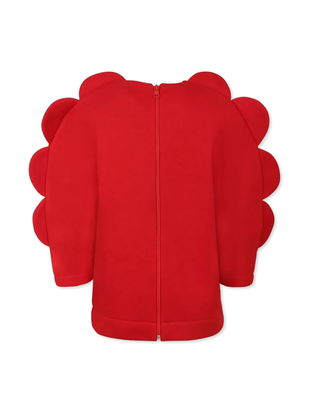 pangolinikids Pangolini Kids Jurk met hartprint - Rood