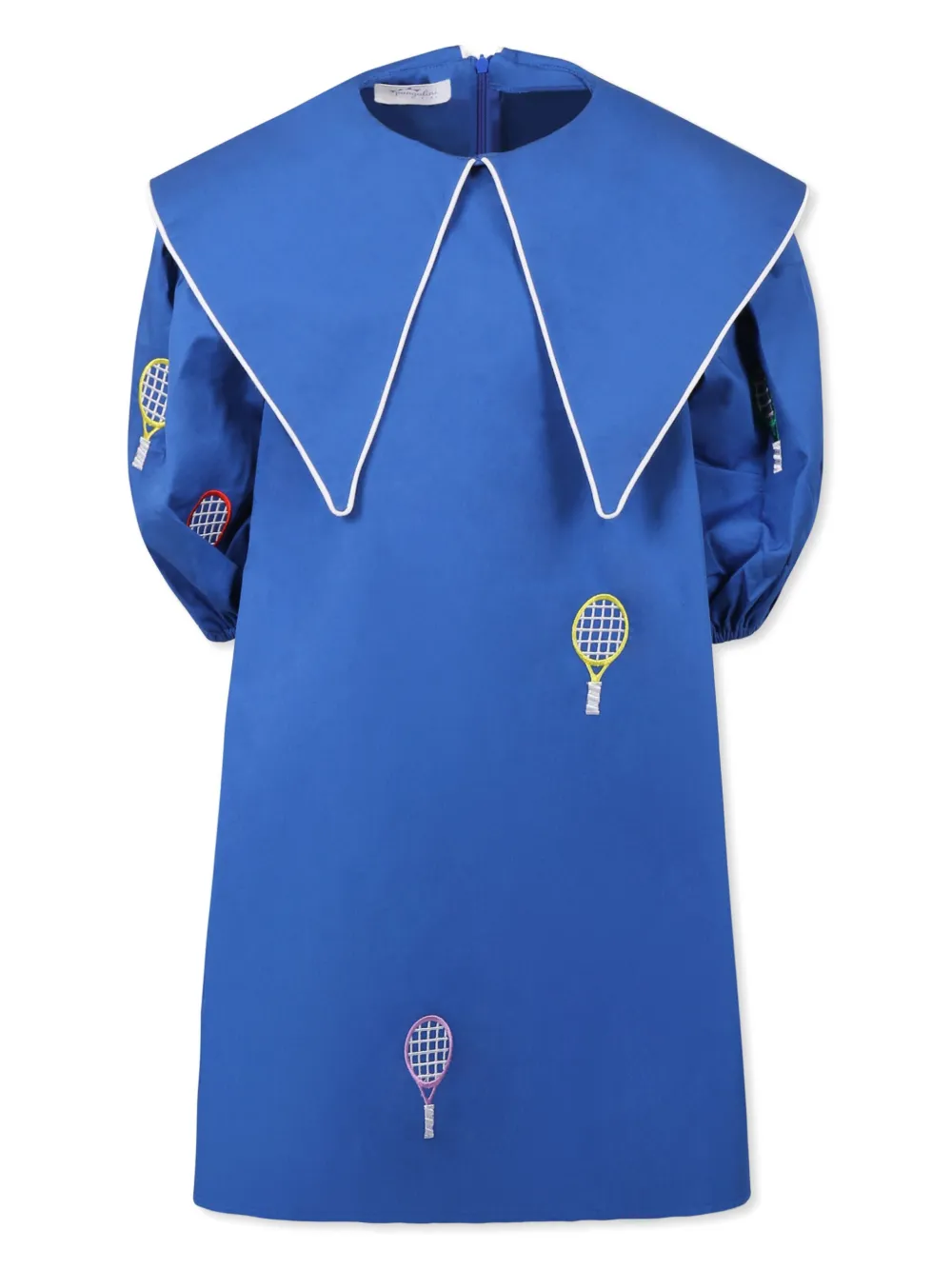 Pangolini Kids vestido con estampado gráfico | azul | Image 1