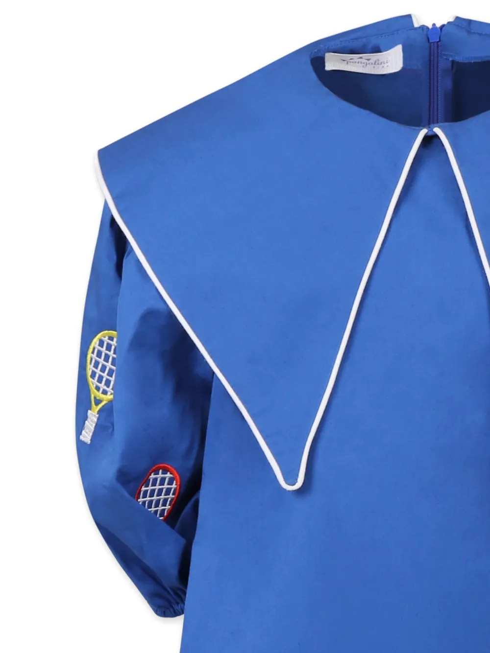 Pangolini Kids Jurk met print Blauw