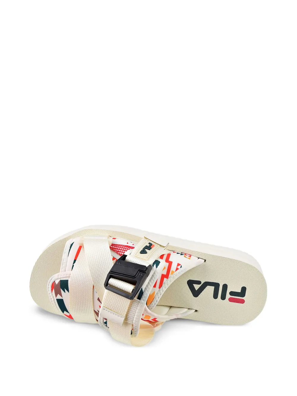 Fila Sol V2 "gardenia/june Bug/adobe" Slides In Multi