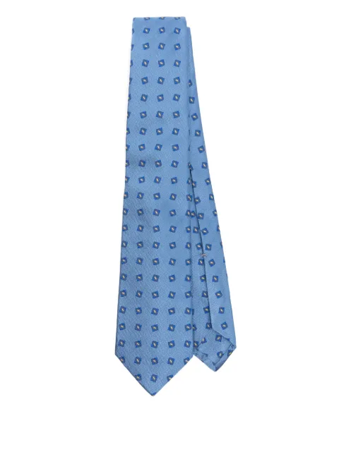 Kiton silk tie