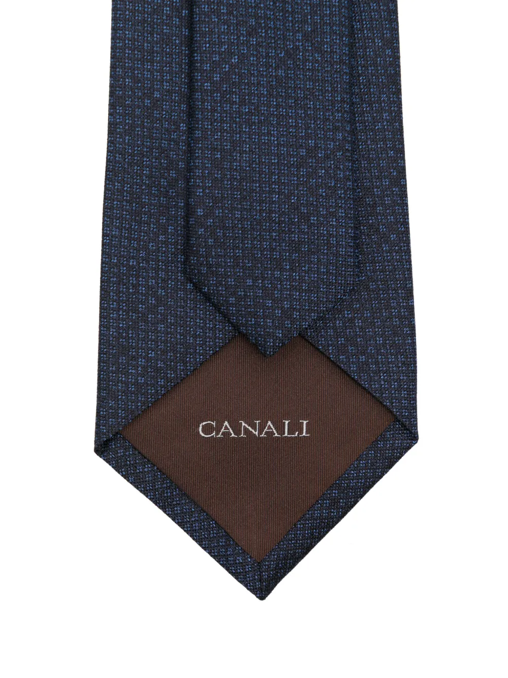 Canali Zijden stropdas - Blauw