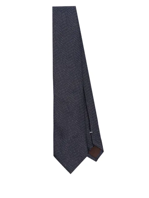 Canali silk tie 