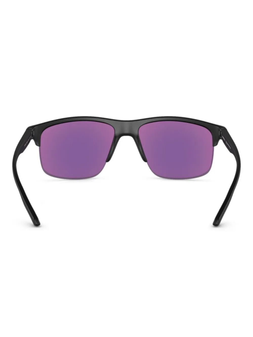 Emporio Armani Zonnebril met vierkant montuur Zwart