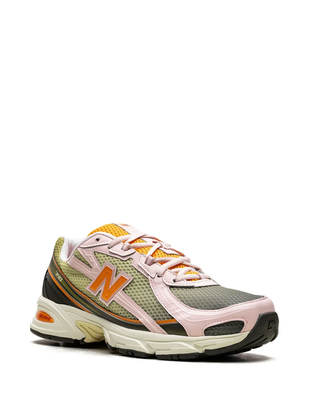 New Balance 740 "Concepts Saignée Icy Pink Forest Night Flame Orange Sylvan Green" sneakers