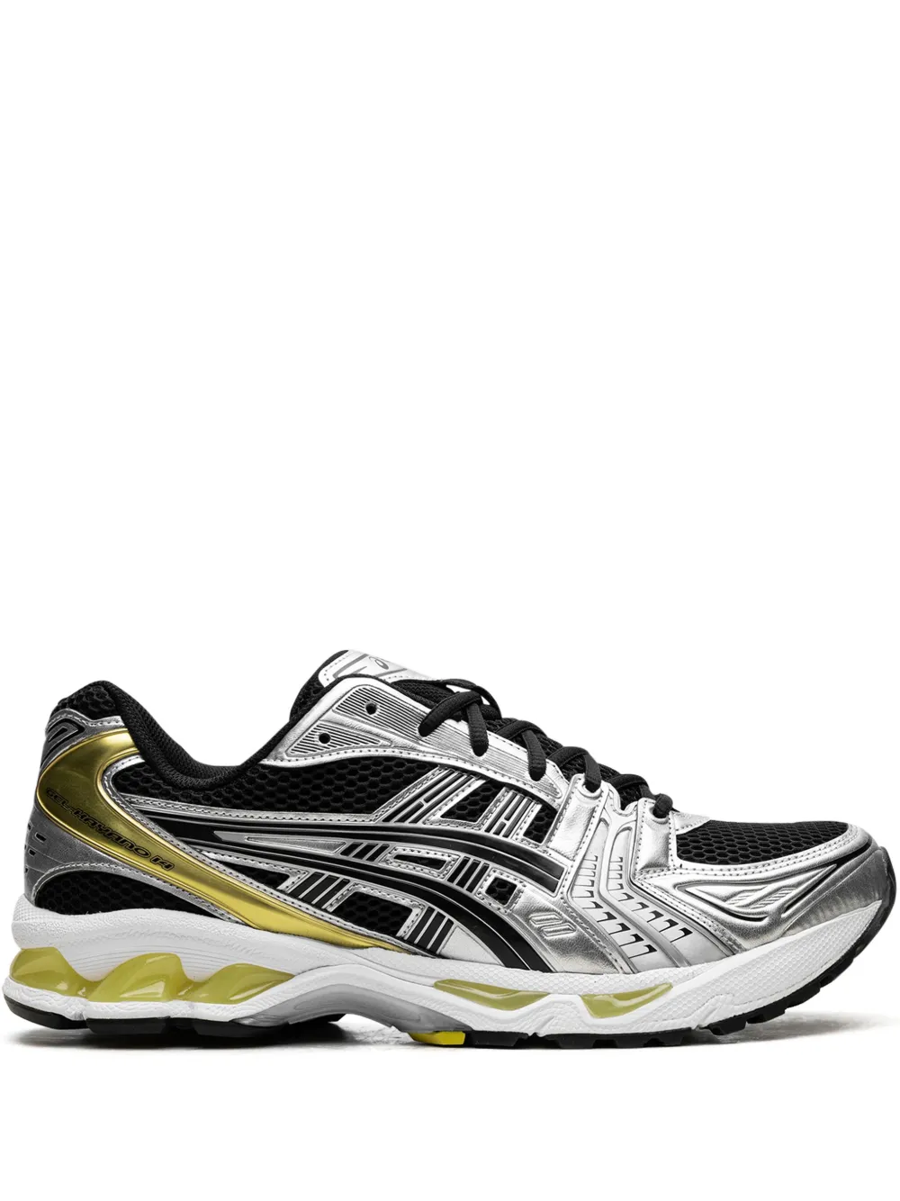Asics Gel-kayano 14 "lemon Spark" Sneakers In Silber