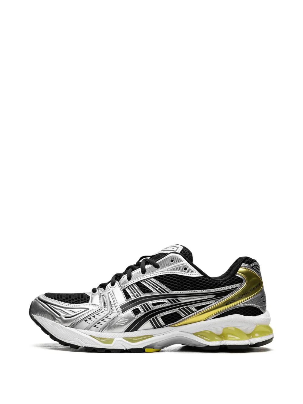 Asics Gel-kayano 14 "lemon Spark" Sneakers In Silber