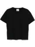 Semicouture embroidered T-shirt - Black