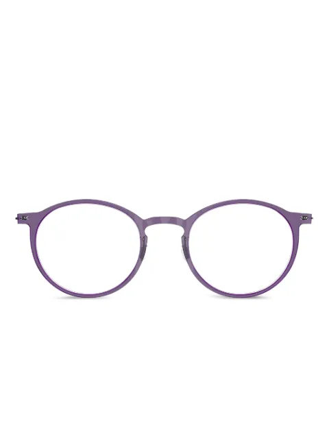 Lindberg round-frame glasses