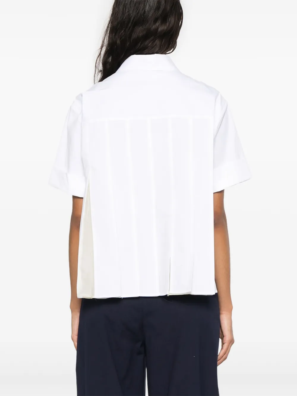 Shop Semicouture Elea Shirt In White
