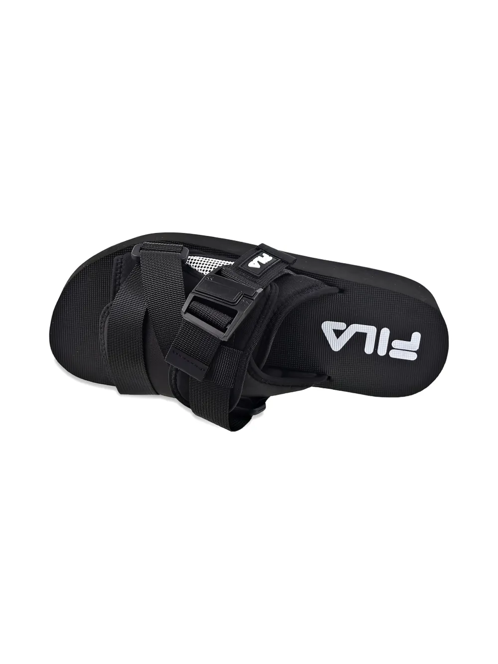 Fila Sol V2 "Black White" slides