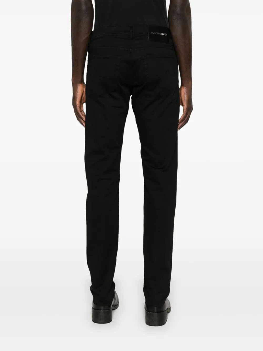 Jacob Cohën Slim-fit broek Zwart