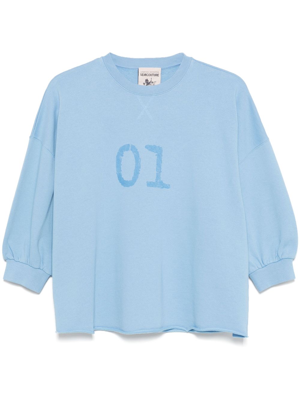 Semicouture Maria sweatshirt - Blue