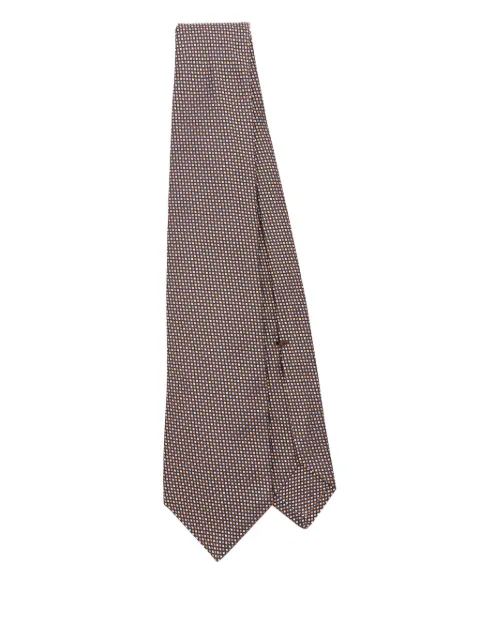 Kiton silk tie 