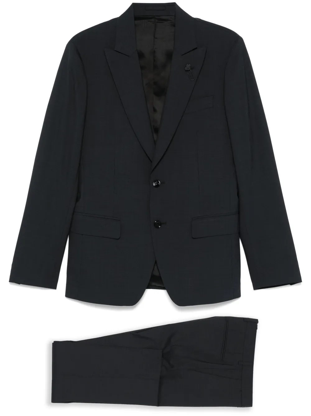 Lardini Anzug mit Brosche | Grau | Image 1