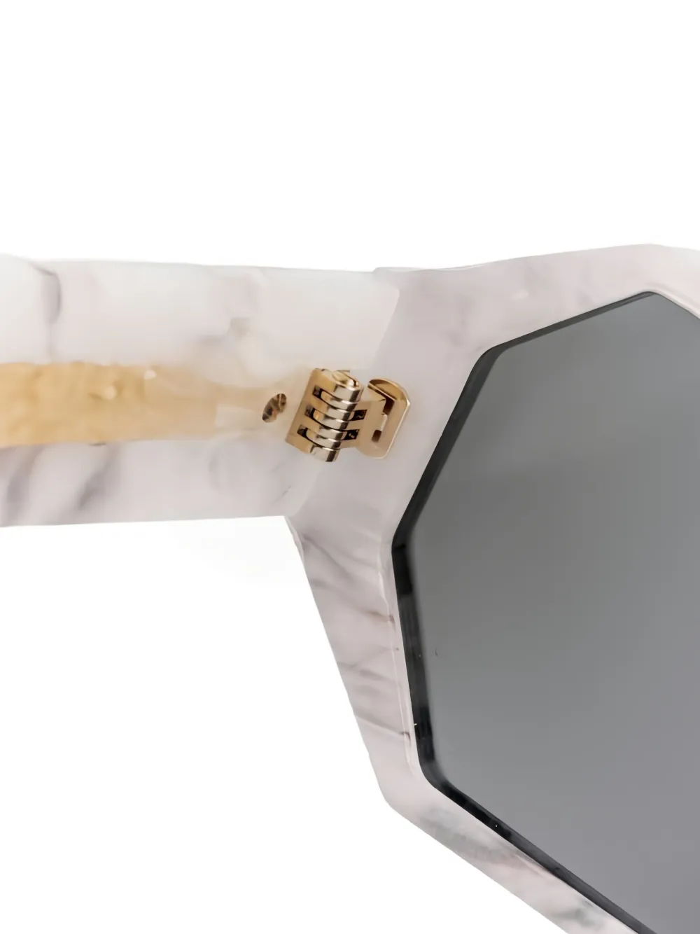 VECTOR 几何形镜框太阳眼镜