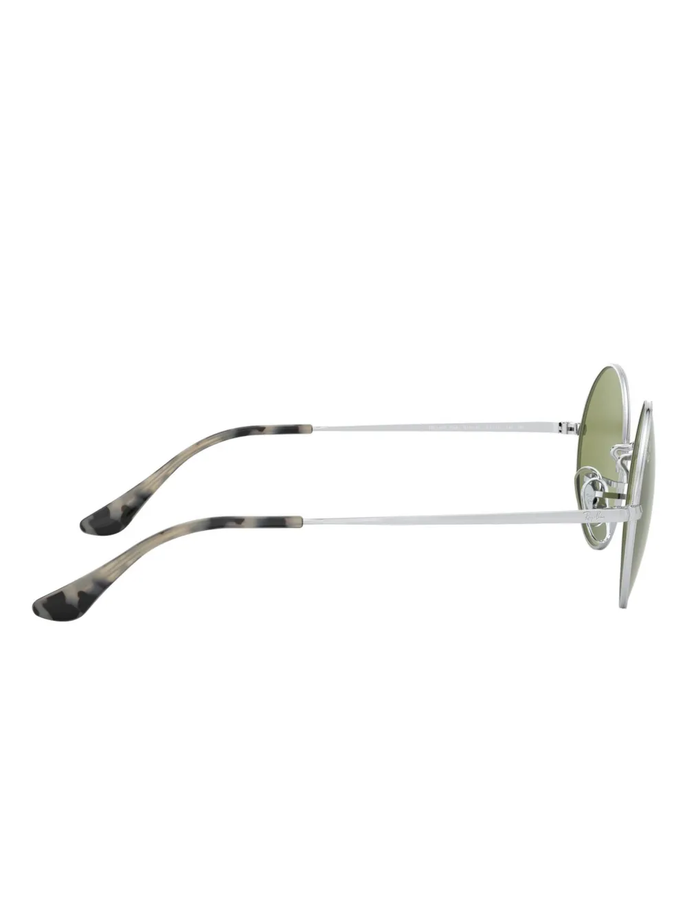 Ray-Ban Zonnebril met rond montuur Zilver