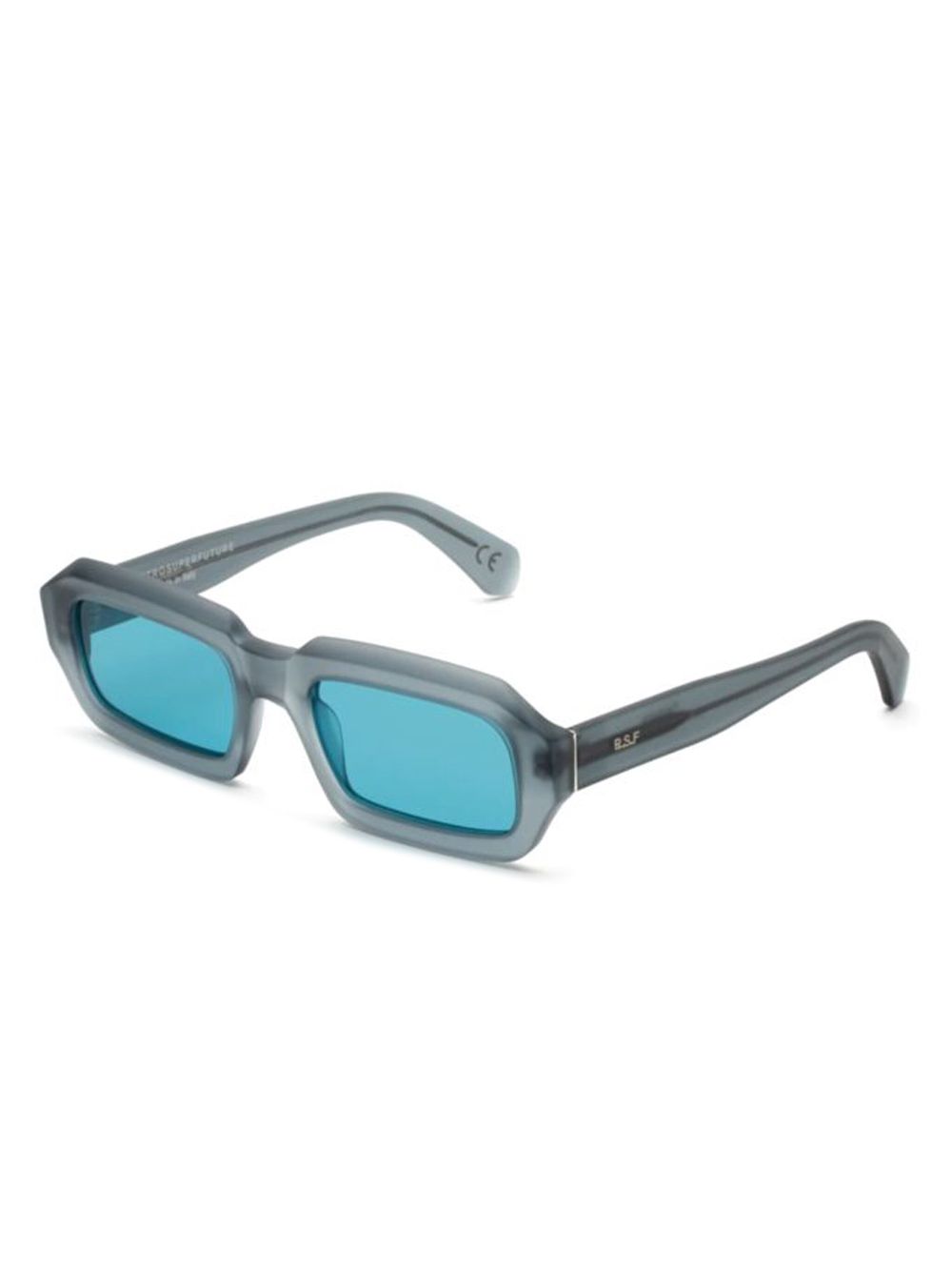 Retrosuperfuture Fantasma rectangle-frame sunglasses - Blauw