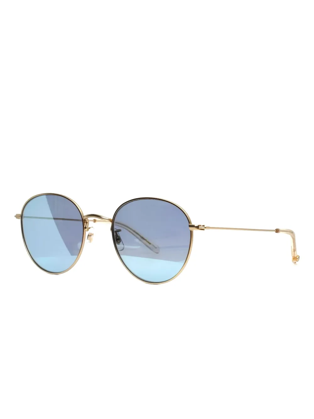 Garrett Leight Paloma round-frame sunglasses Goud